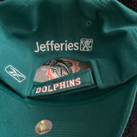 New Vintage 1999 NFL Miami Dolphins Sideline Adjustable Hat - Picture 8 of 8